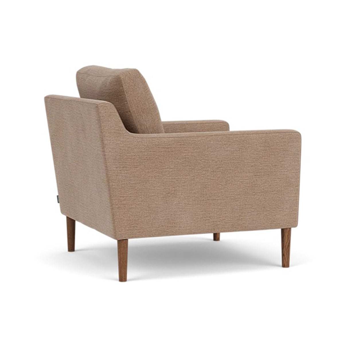 Astha Fabric Armchair - Modern Upholstered Accent Chair for Living Room, Bedroom & Office - Comfortable Lounge Chair with Soft Fabric & Sturdy Frame