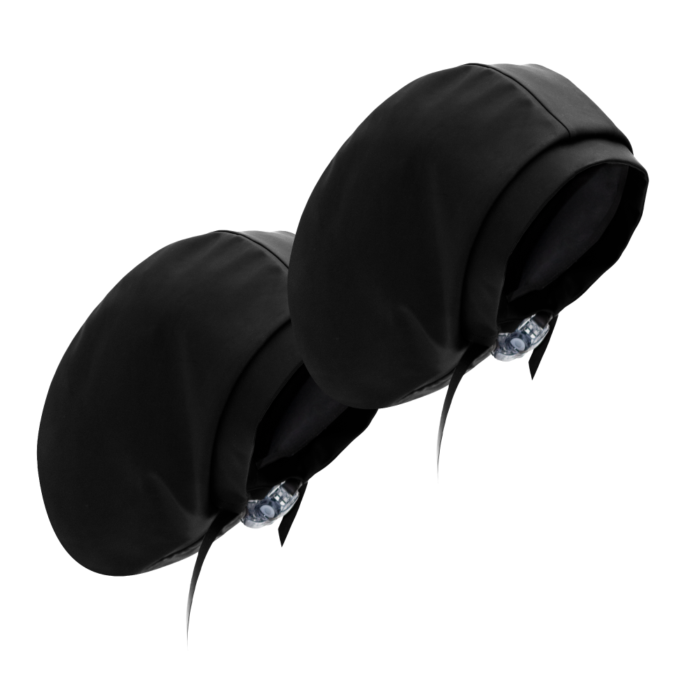 Waterproof Adjustable Kids Swim Cap with Satin Lining - Hairbrella (2 Pack) for Swimming Lessons, Beach Trips & Pool Protection