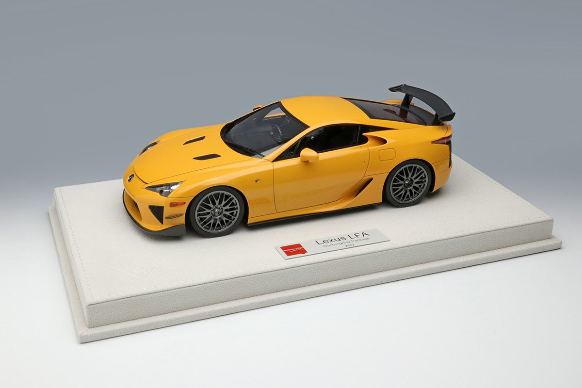 EIDOLON 1:18 Scale Lexus LFA Nurburgring Package 2012 Diecast Model Car - Collectible Toy for Car Enthusiasts & Display for Home/Office Decor