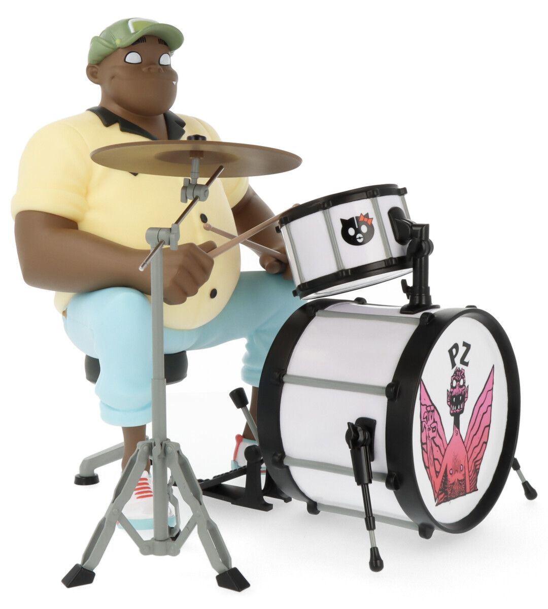 Superplastic Gorillaz Russel Hobbs Collectible Vinyl Figure – Perfect for Music Fans & Pop Culture Collectors – Great for Home Decor, Office Display & Gift Giving