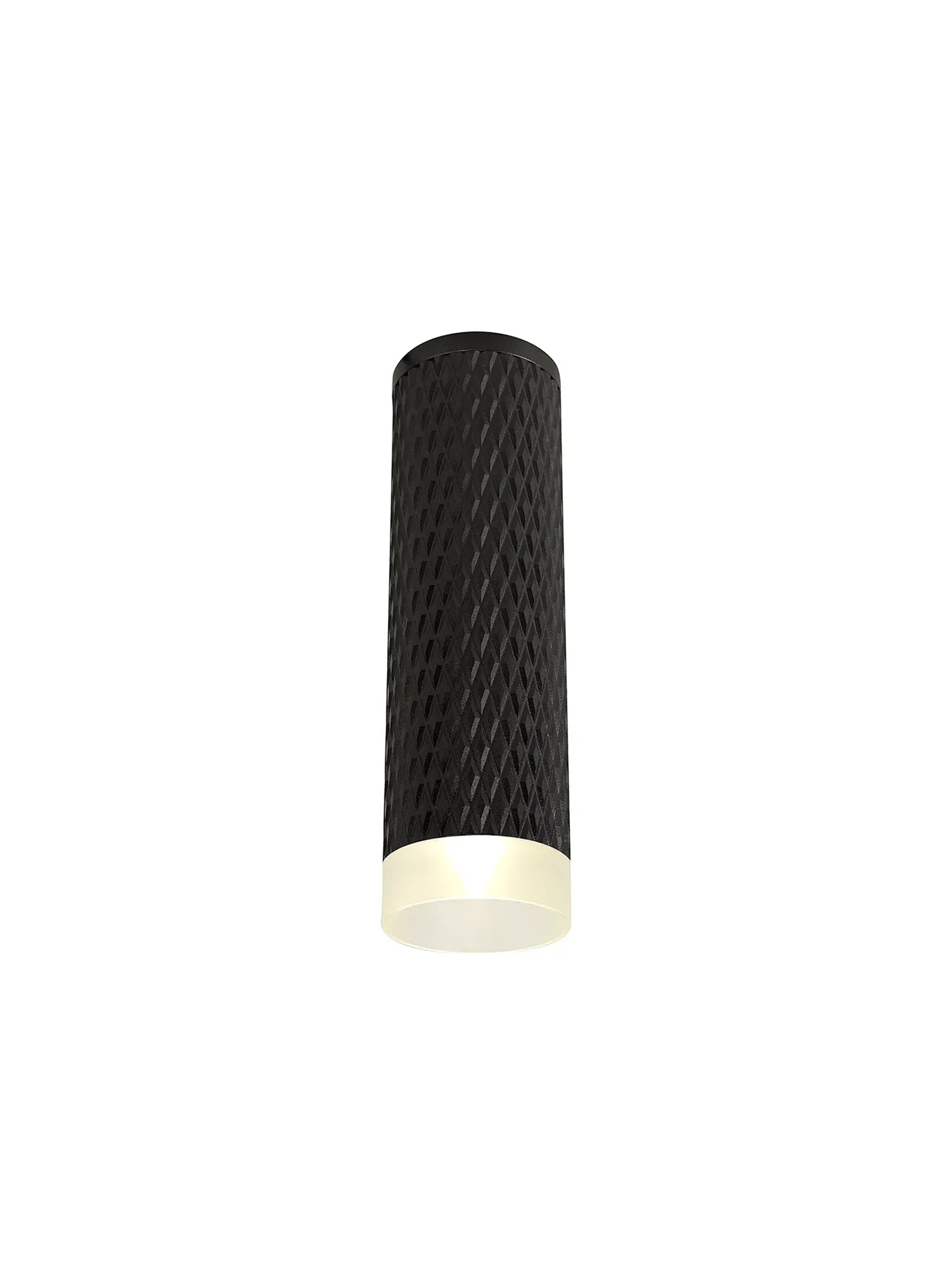 Cylo 1 Light 11cm Surface Mounted Ceiling Light Fixture GU10 Base in Champagne Gold with Acrylic Ring - Perfect for Bedroom, Living Room & Hallway Lighting
