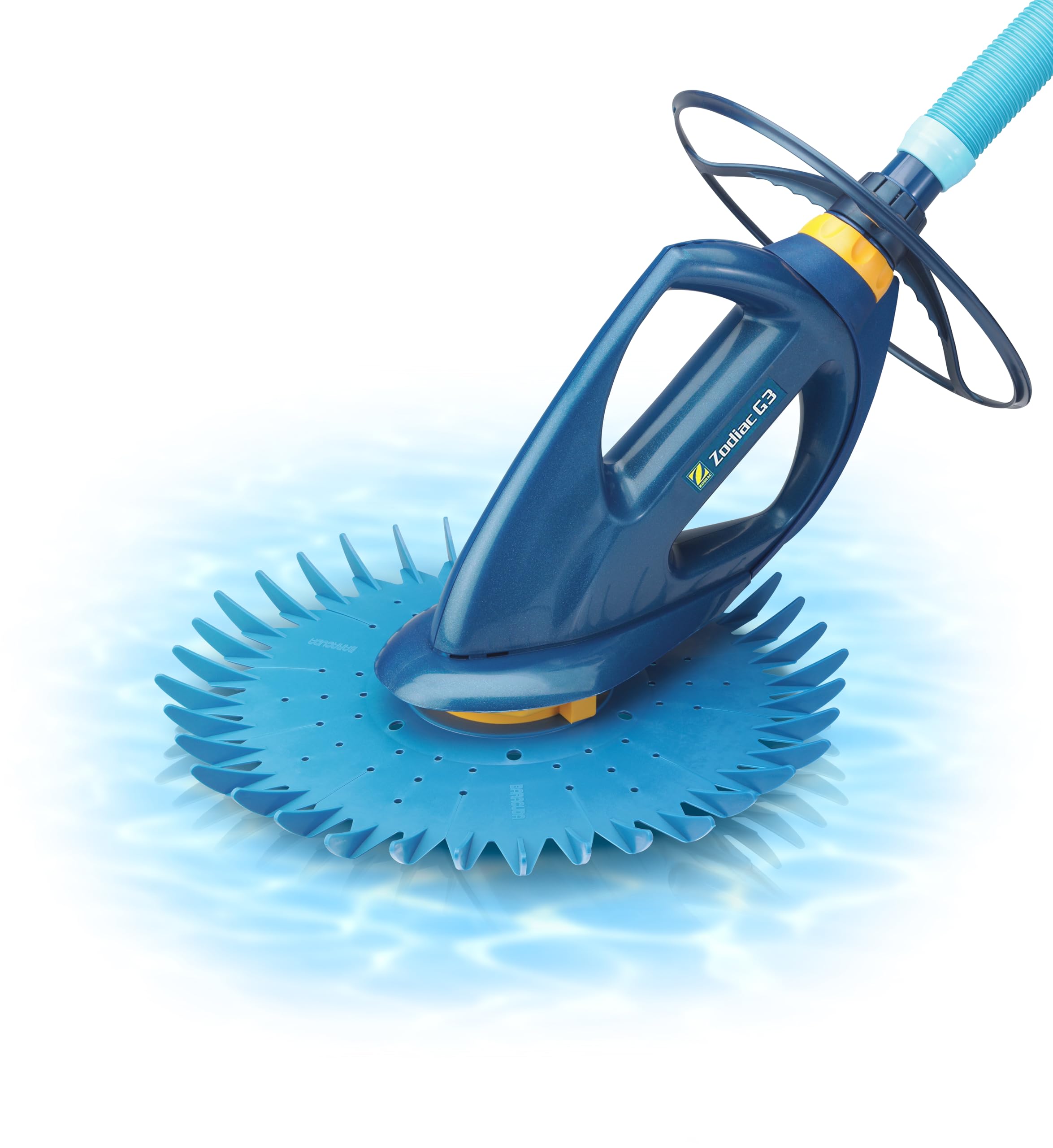 Zodiac G3 Automatic Suction-Side Pool Cleaner Vacuum for In-ground Pools - Efficient Robotic Pool Vacuum for Leaves, Dirt & Debris - Perfect for Concrete, Vinyl & Fiberglass Pools - Easy Pool Maintenance & Cleaning Solution