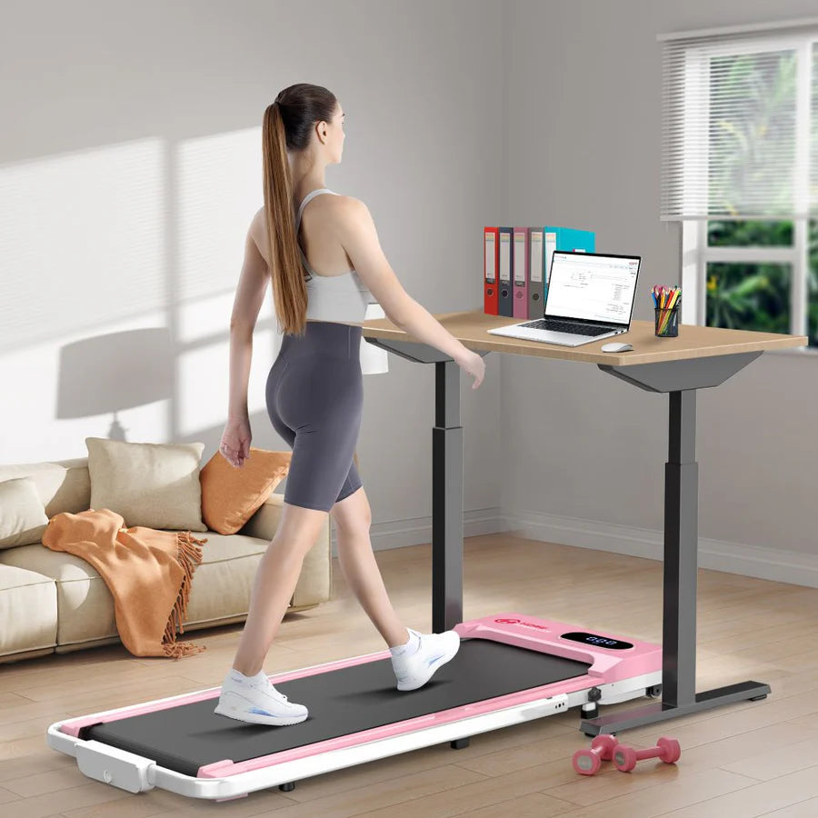 S1 Treadmill - 6KM/H Speed, Compact Home Fitness Equipment for Walking & Jogging | Perfect for Small Spaces, Home Gym & Apartment Workouts