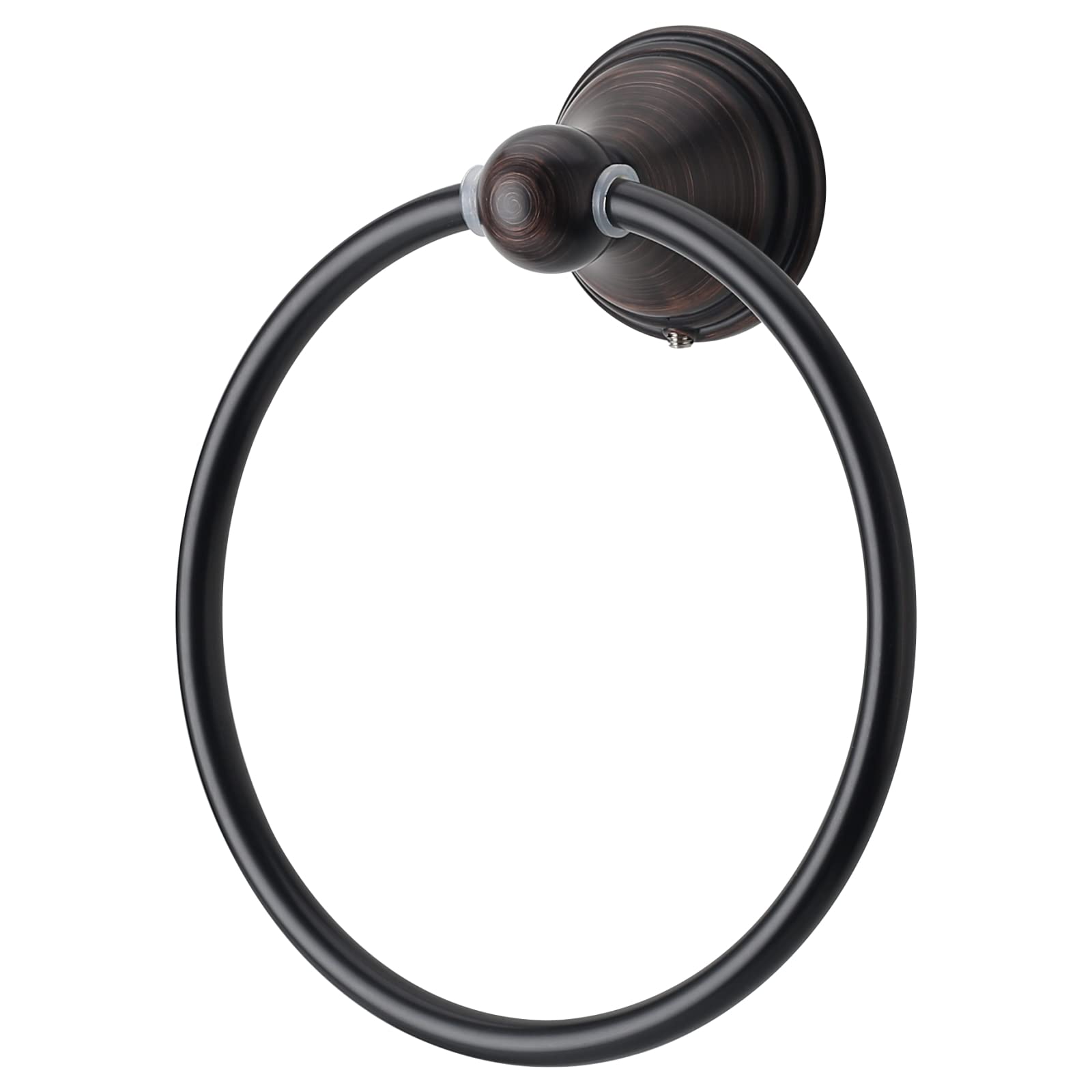 Oil Rubbed Bronze FILTA Towel Ring for Bathroom Wall - Rustproof Round Hand Towel Holder (1 Pack) - Perfect for Bathrooms, Kitchens & Powder Rooms