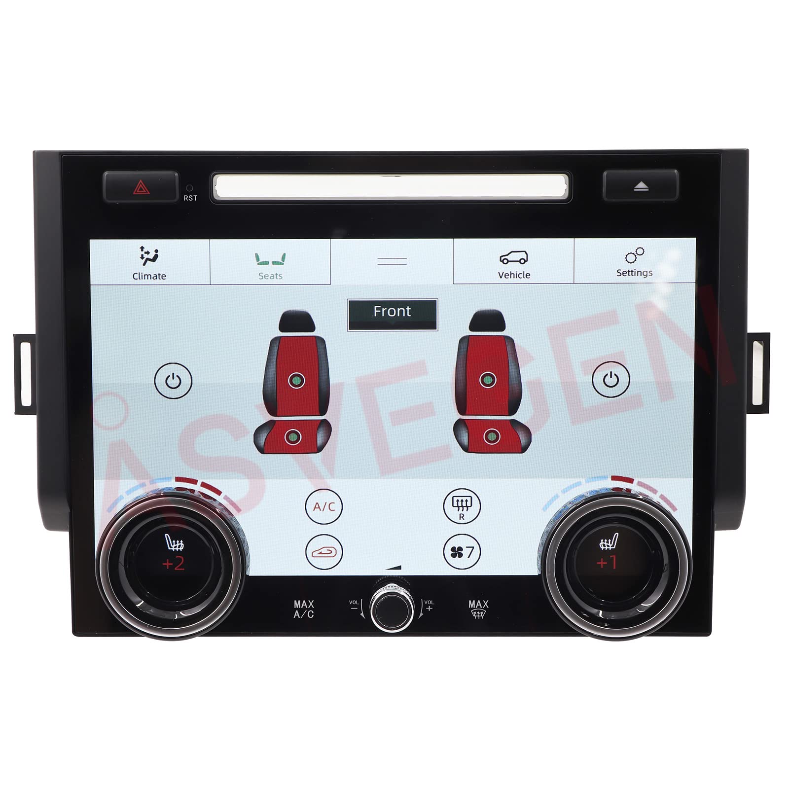 10 Inch LCD Touch Screen AC Climate Control Panel for Land Rover Range Rover Sport L494 (2013-2017) | Upgrade Version with Installation Guide | Easy Car Temperature Adjustment & Modern Dashboard Upgrade
