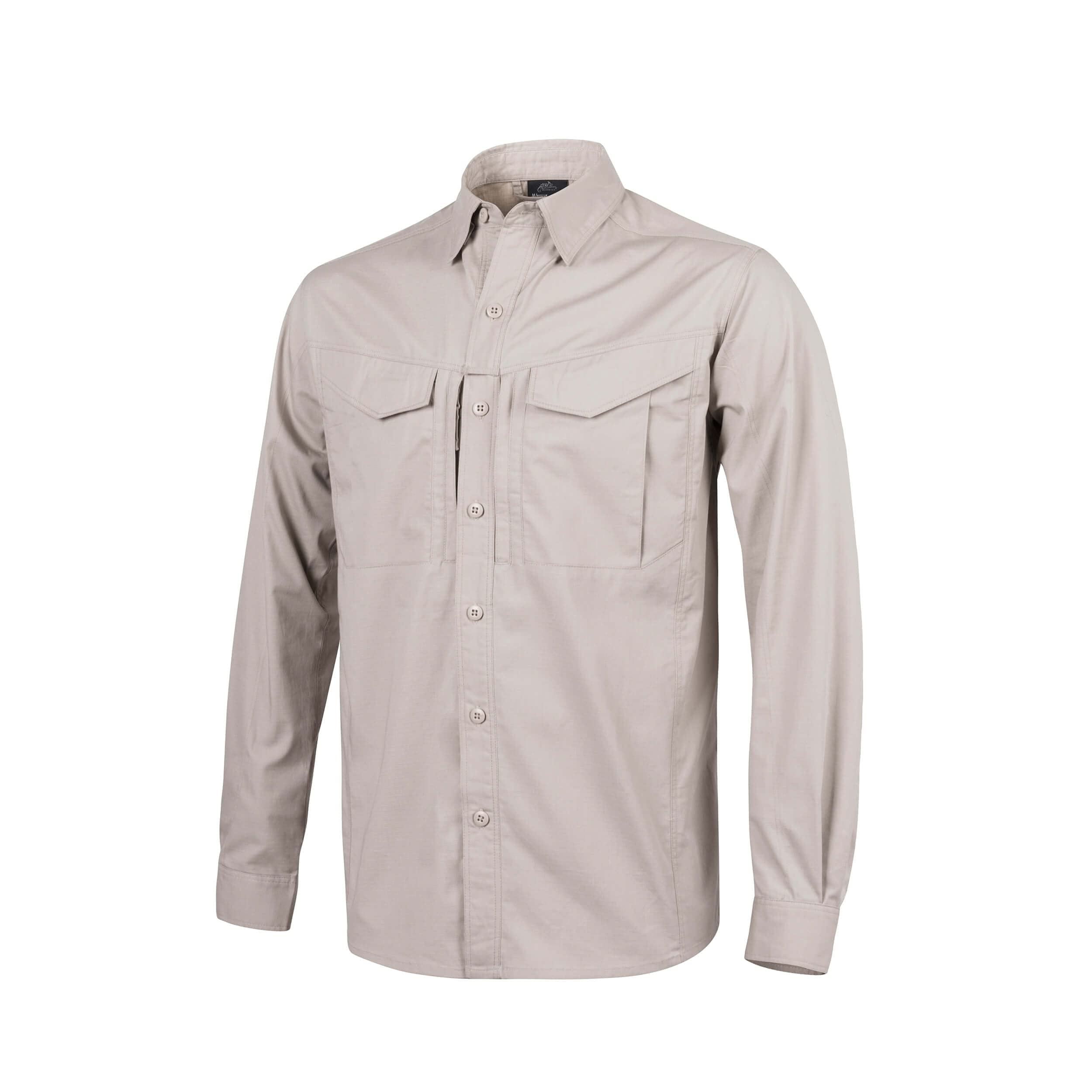 Helikon-Tex Men's Defender Mk2 Long Sleeve Tactical Shirt - Black | Durable Outdoor & Military Style Shirt for Hiking, Camping & Airsoft
