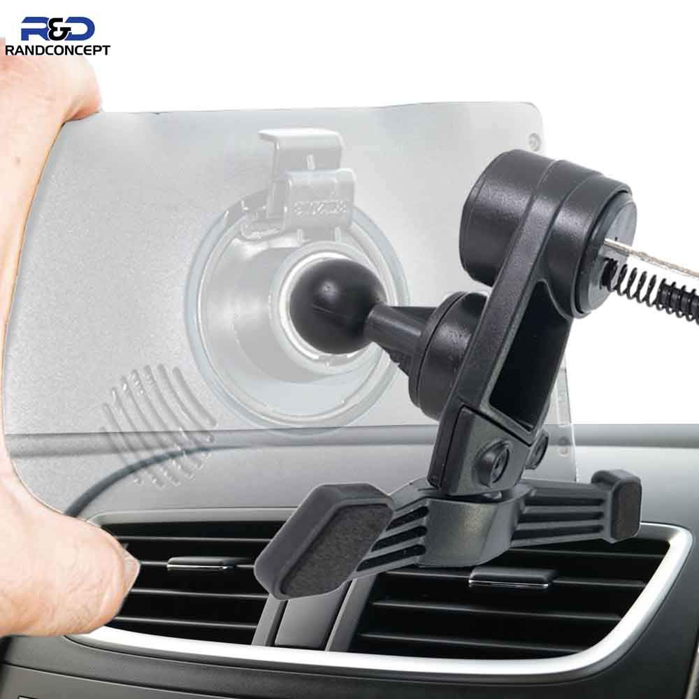 Premium Air Vent GPS Mount for Garmin Nuvi, RV, Dezl, DriveSmart & DriveAssist - Universal Car GPS Holder with Secure Clip - Perfect for Road Trips, RV Travel & Daily Commuting