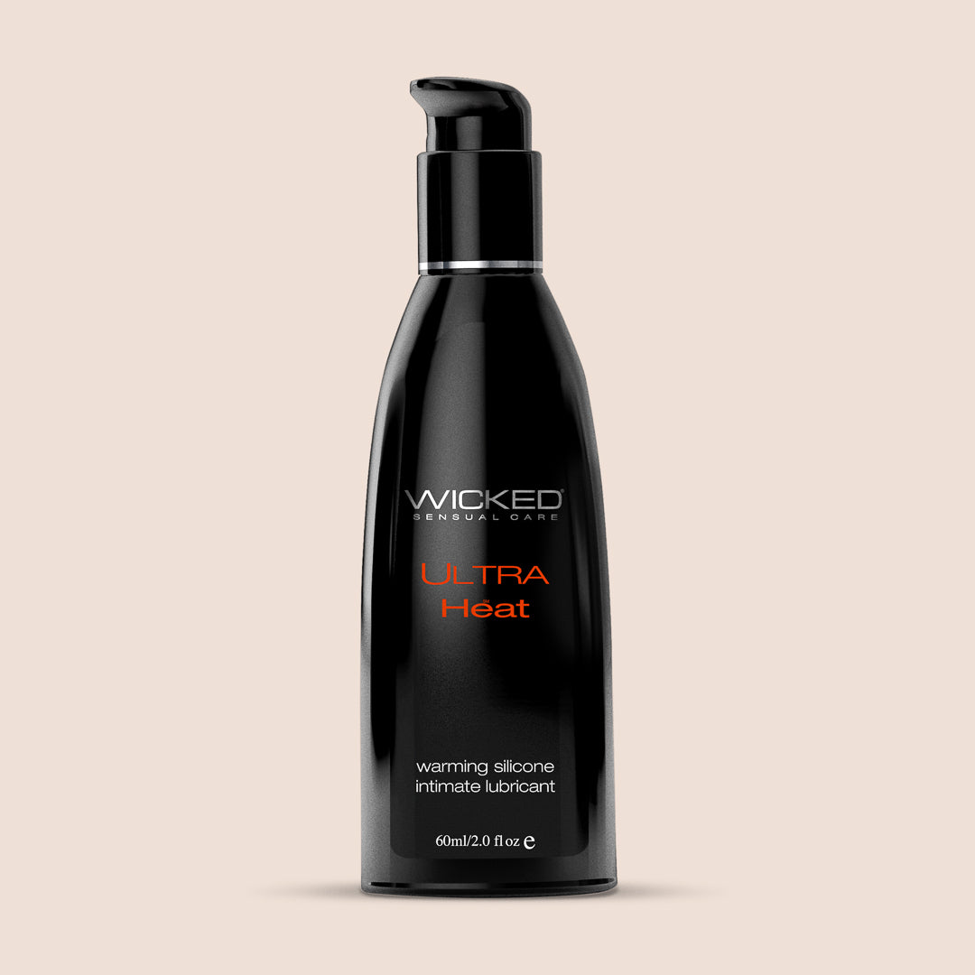 Wicked Ultra Heat Warming Silicone Based Lubricant - Long-Lasting Personal Lubricant for Enhanced Intimacy & Sensation - Perfect for Couples & Sensual Massage