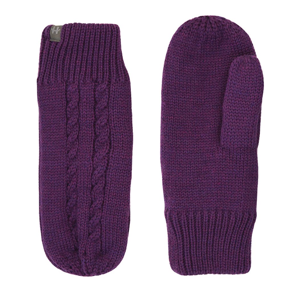 Girl's Hot Paws Knit Mittens - Warm Winter Gloves for Kids - Perfect for Snow Play, Outdoor Activities & Cold Weather Protection
