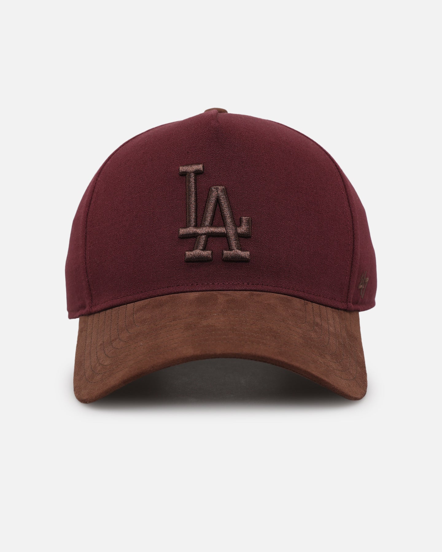 47 Brand Los Angeles Dodgers 'Cherry Pie' Offside DT Snapback Cap - Dark Maroon Adjustable Baseball Hat for Men & Women - Perfect for Sports Games, Streetwear Fashion & Casual Outfits