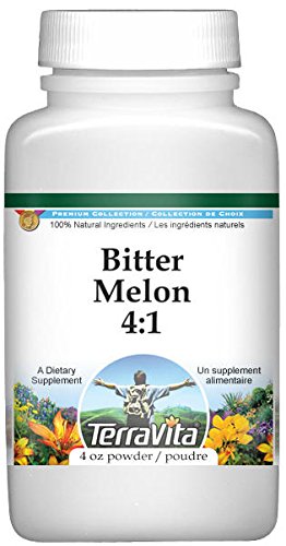 Organic Bitter Melon Extract Powder 4:1 Concentrate (4 oz) - Natural Blood Sugar Support Supplement - Great for Smoothies, Teas & Healthy Recipes