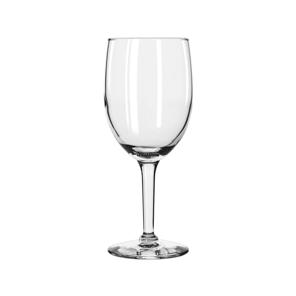 Libbey Citation 10 Oz Goblet Glasses - Set of 24 Crystal Clear Stemware for Wine, Champagne & Cocktails - Perfect for Weddings, Parties & Fine Dining