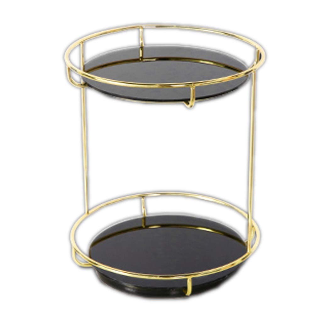 LZL 2-Tier Rotating Jewelry Display Stand for Necklaces & Bracelets - Jewelry Organizer, Storage Box & Holder - Perfect for Boutique, Home & Retail Store Showcase