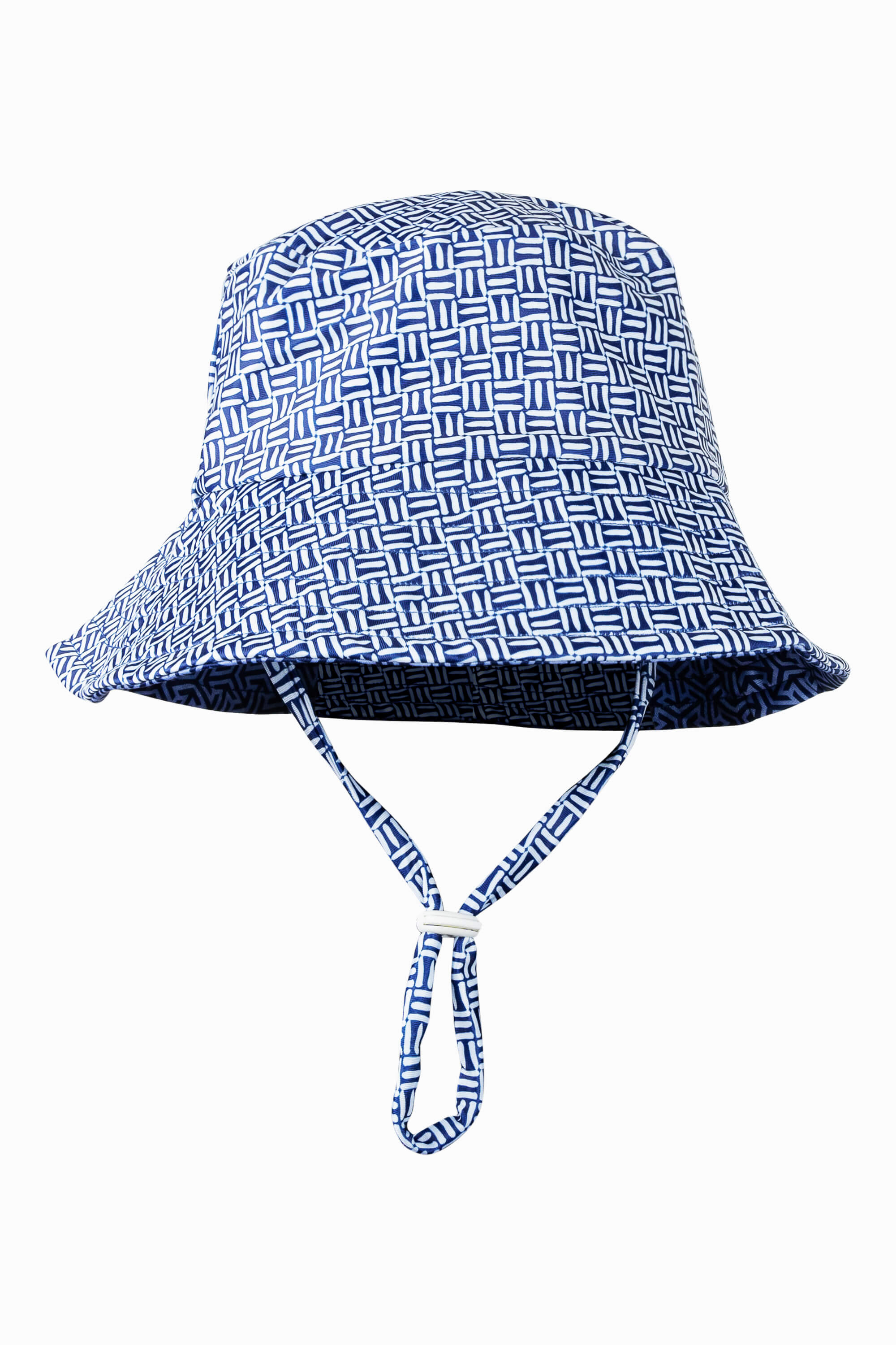 Turtle Island Kids Swim Hat - Reversible Sun Protection for Boys & Girls - Due South Blue / Hawaiian Tropic - Perfect for Beach, Pool & Water Sports