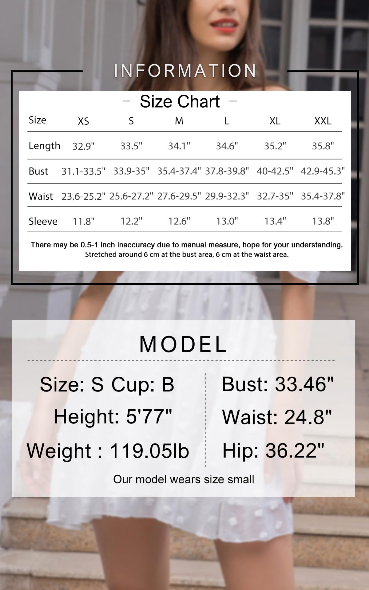EXLURA Women's 2025 Summer Casual Square Neck Ruffle Short Sleeve Swiss Dot Flowy Mini Dress - Perfect for Beach Vacations, Date Nights & Summer Parties