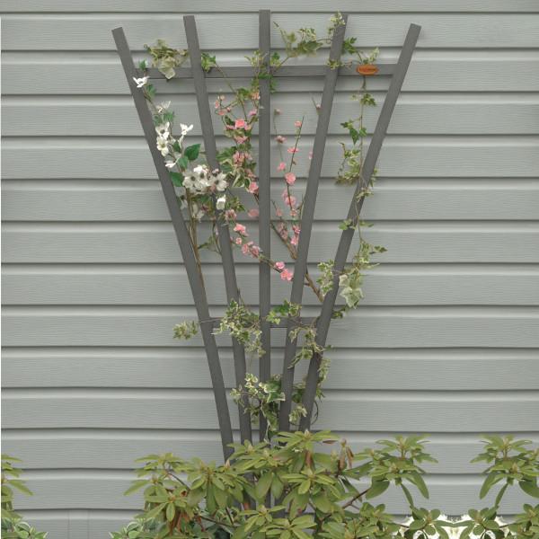 Eco-Friendly Hartford Fan Trellis - Durable Garden Climbing Plant Support for Vines, Flowers & Vegetables | Perfect for Outdoor Gardens, Balconies & Greenhouses