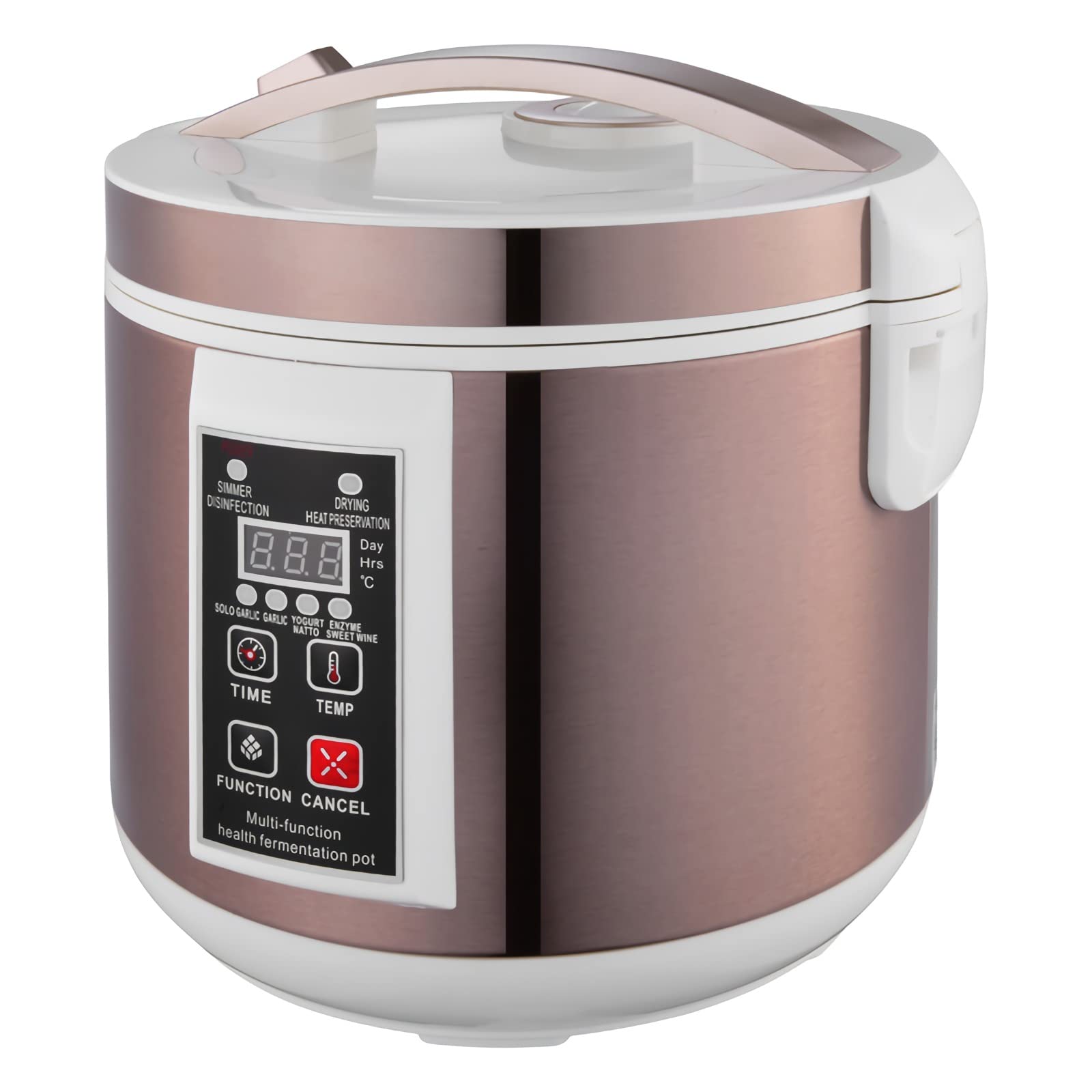 Automatic 5L Multi-Function Fermenter with Intelligent Control - DIY Garlic Maker for Pickling, Kimchi, Sauerkraut & Home Brewing (Perfect for Kitchen, Restaurant & Food Processing)