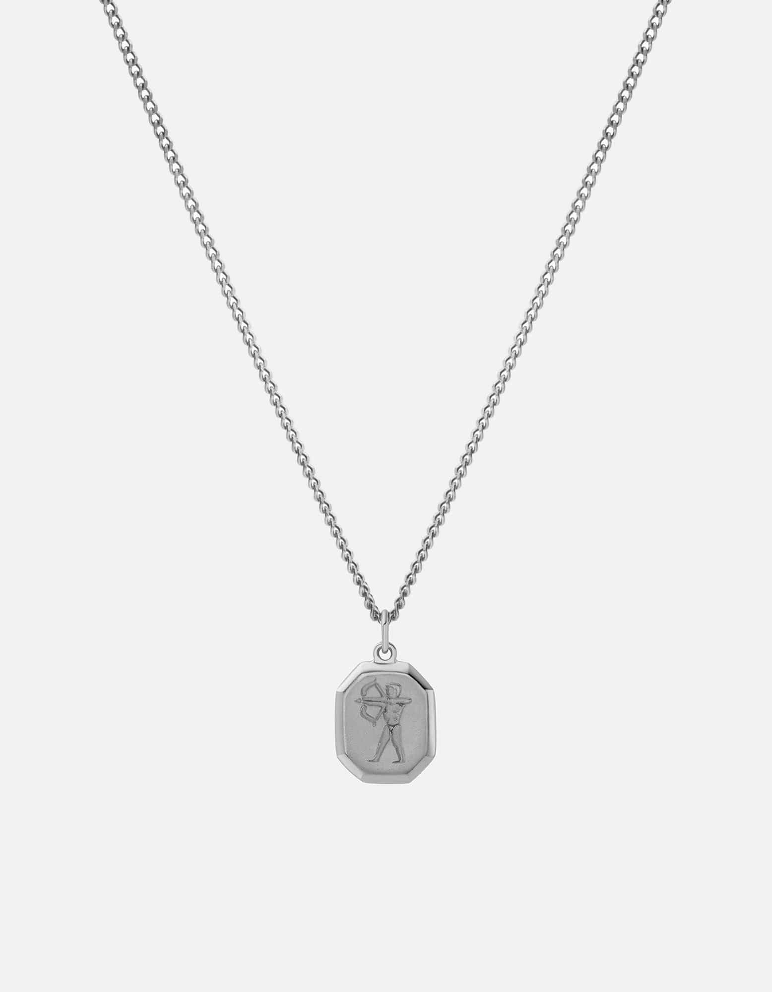 Sagittarius Nyle Necklace - Sterling Silver Zodiac Pendant for Women - Perfect Gift for Birthday, Anniversary & Everyday Wear