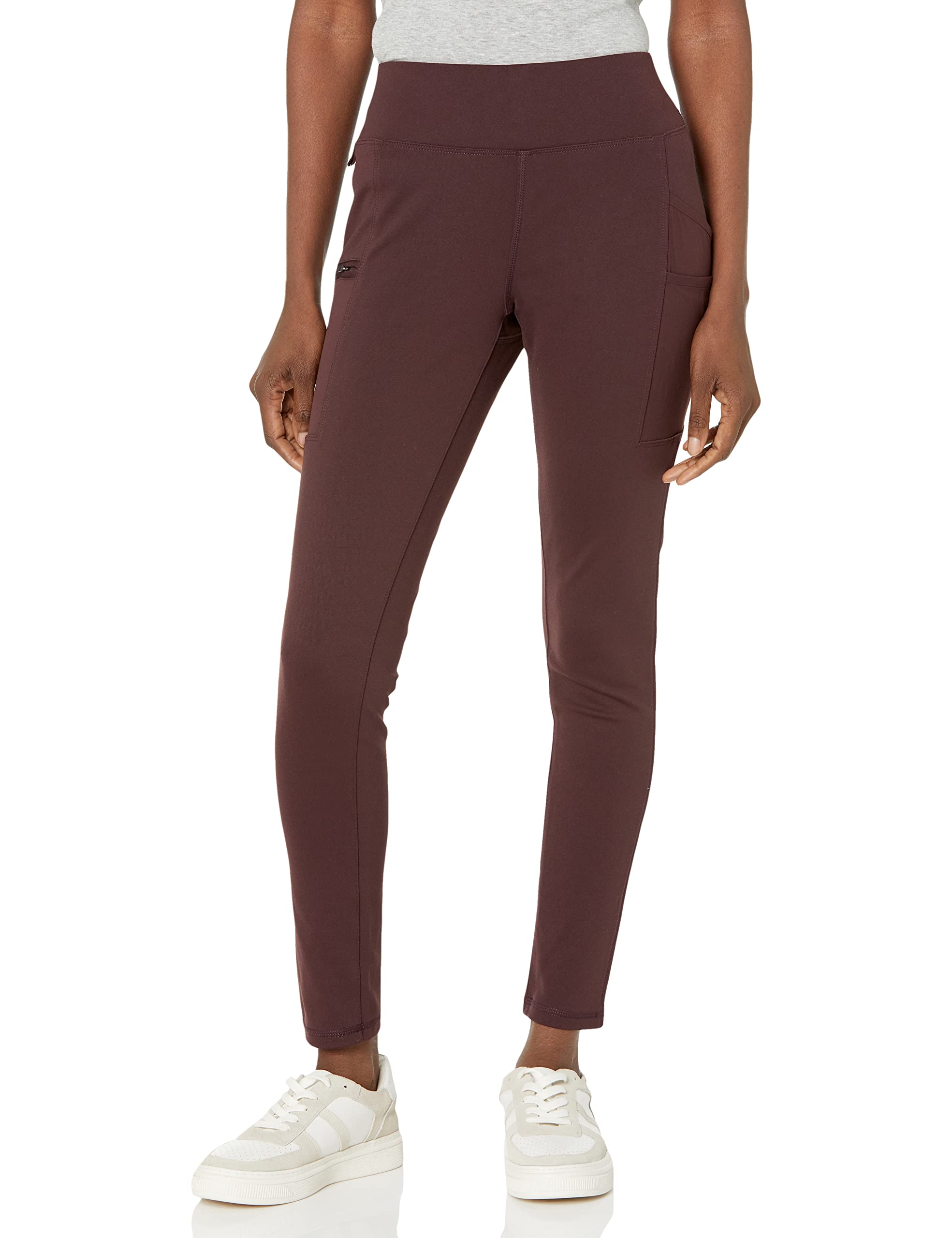 Carhartt Women's Force Fitted Lightweight Utility Leggings - Durable Workout & Outdoor Activewear for Hiking, Yoga & Everyday Wear