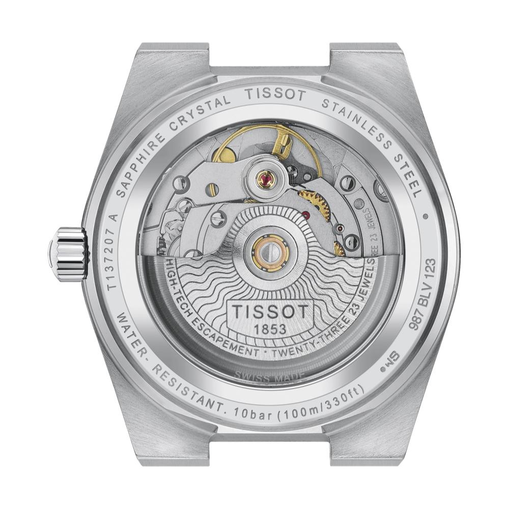 Tissot PRX Powermatic 80 Automatic Watch - 35mm Blue Dial with Stainless Steel Bracelet | Swiss Made Men's Dress Watch for Business & Casual Wear