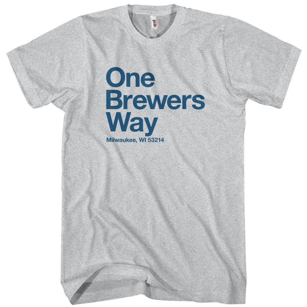 Smash Transit Men's Milwaukee Baseball Stadium Graphic T-Shirt - Comfortable Cotton Tee for Baseball Fans & Game Day Outfits