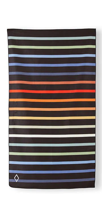 Nomadix Ultralight Travel Towel - Quick Dry, Compact & Lightweight for Camping, Hiking, Beach & Gym - Pinstripes Multi-Pack (Set of 3)