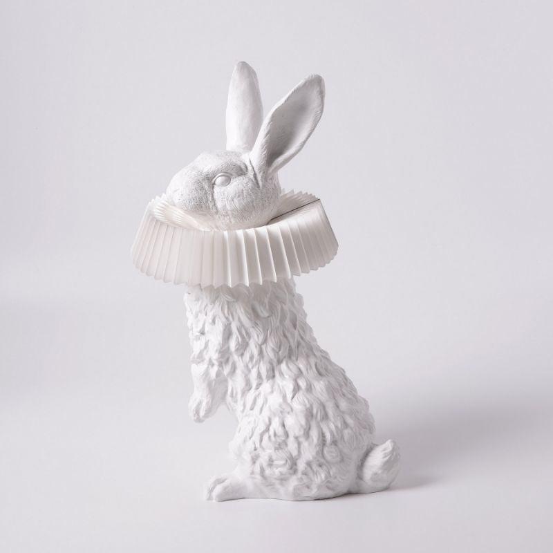 Rabbit X Table Lamp - Modern LED Nightstand Light for Bedroom, Living Room, Office - Warm White & Cool White Dimmable Desk Lamp with USB Port - Perfect for Reading, Working, and Relaxing