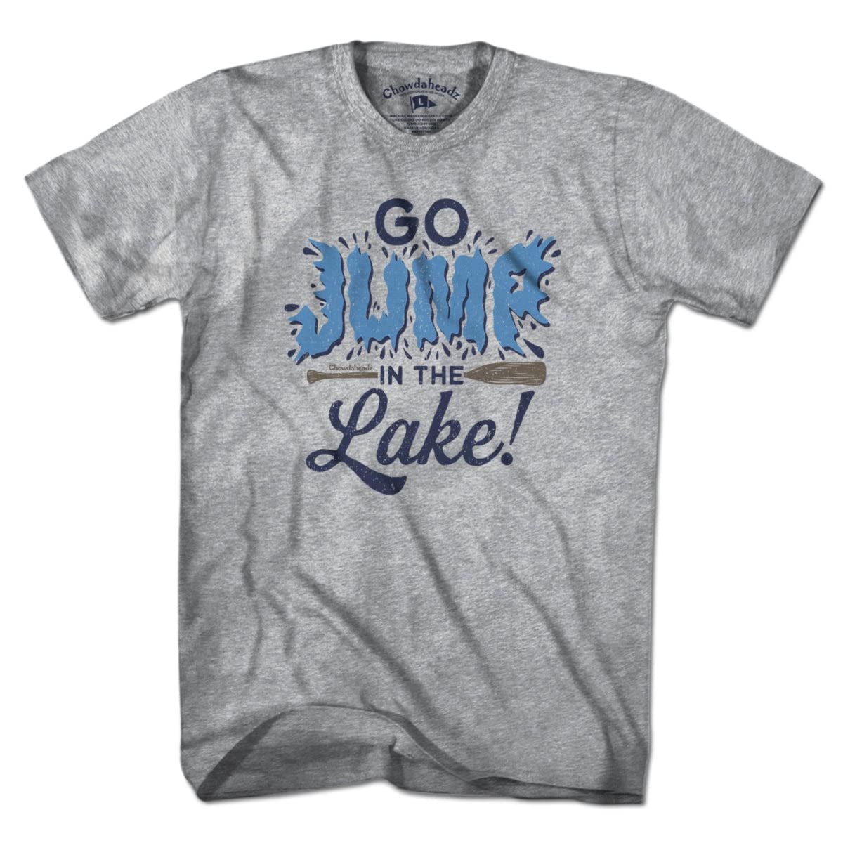 Go Jump In The Lake Funny Sarcastic T-Shirt for Men & Women - Perfect for Casual Wear, Parties, and Outdoor Activities