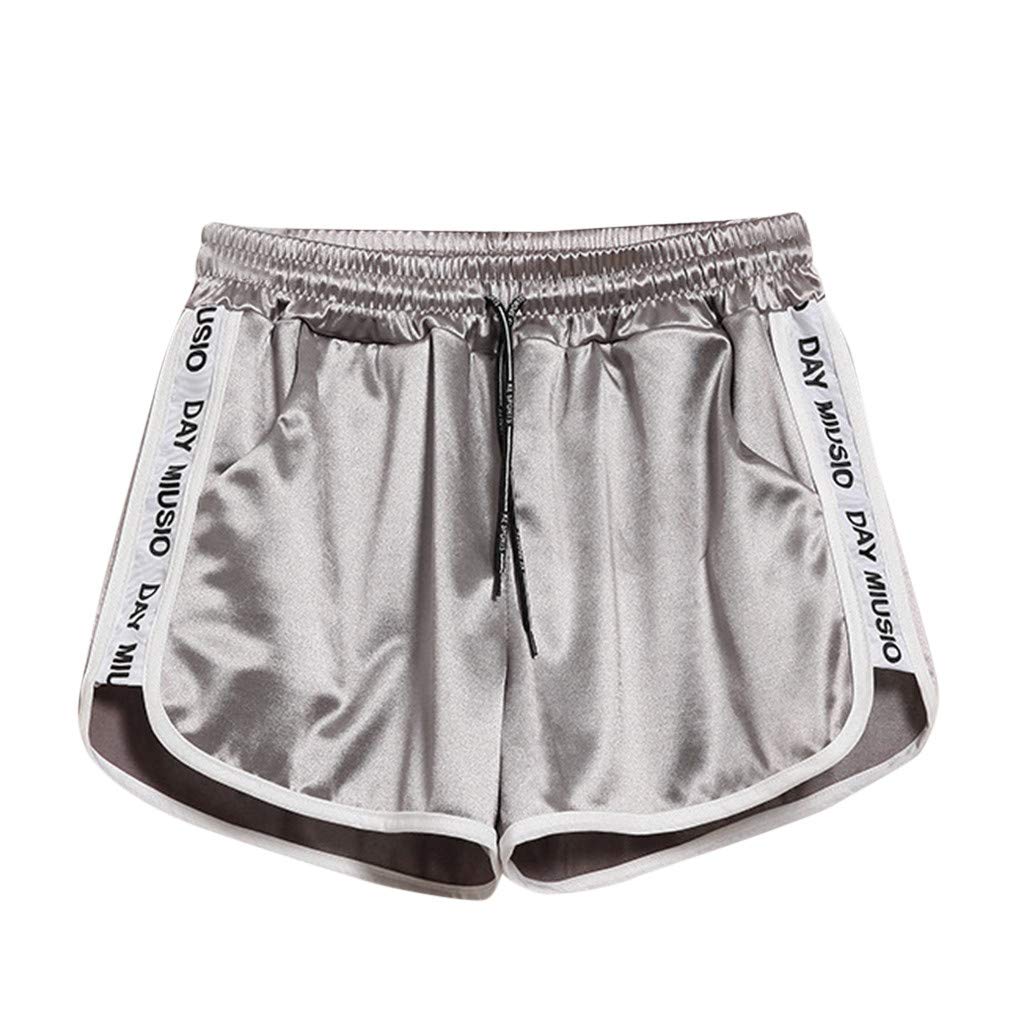 Women's Plus Size Sweat Shorts for Workout & Fitness - High Waist Athletic Jogger Shorts with Drawstring (Sizes S-5XL) - Perfect for Running, Yoga, Gym & Casual Wear