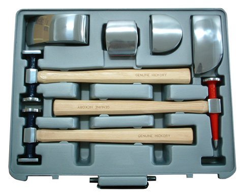 KTEART130 7-Piece Auto Body Repair Kit - Professional Car Dent Puller & Paintless Dent Removal Tools for DIY Auto Body Repair at Home or Garage