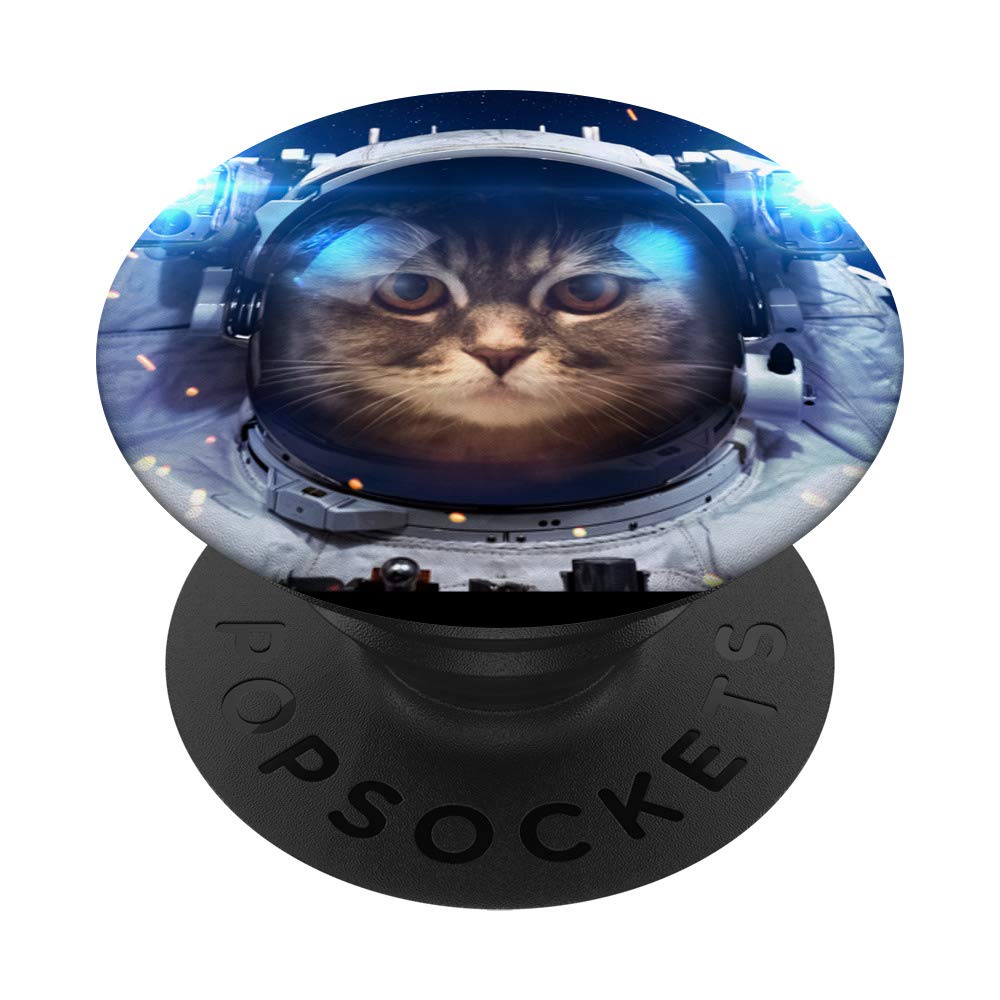Funny Astronaut Cat Phone Case - Cute Space Kitty Gift for iPhone & Samsung - Perfect for Cat Lovers & Sci-Fi Fans