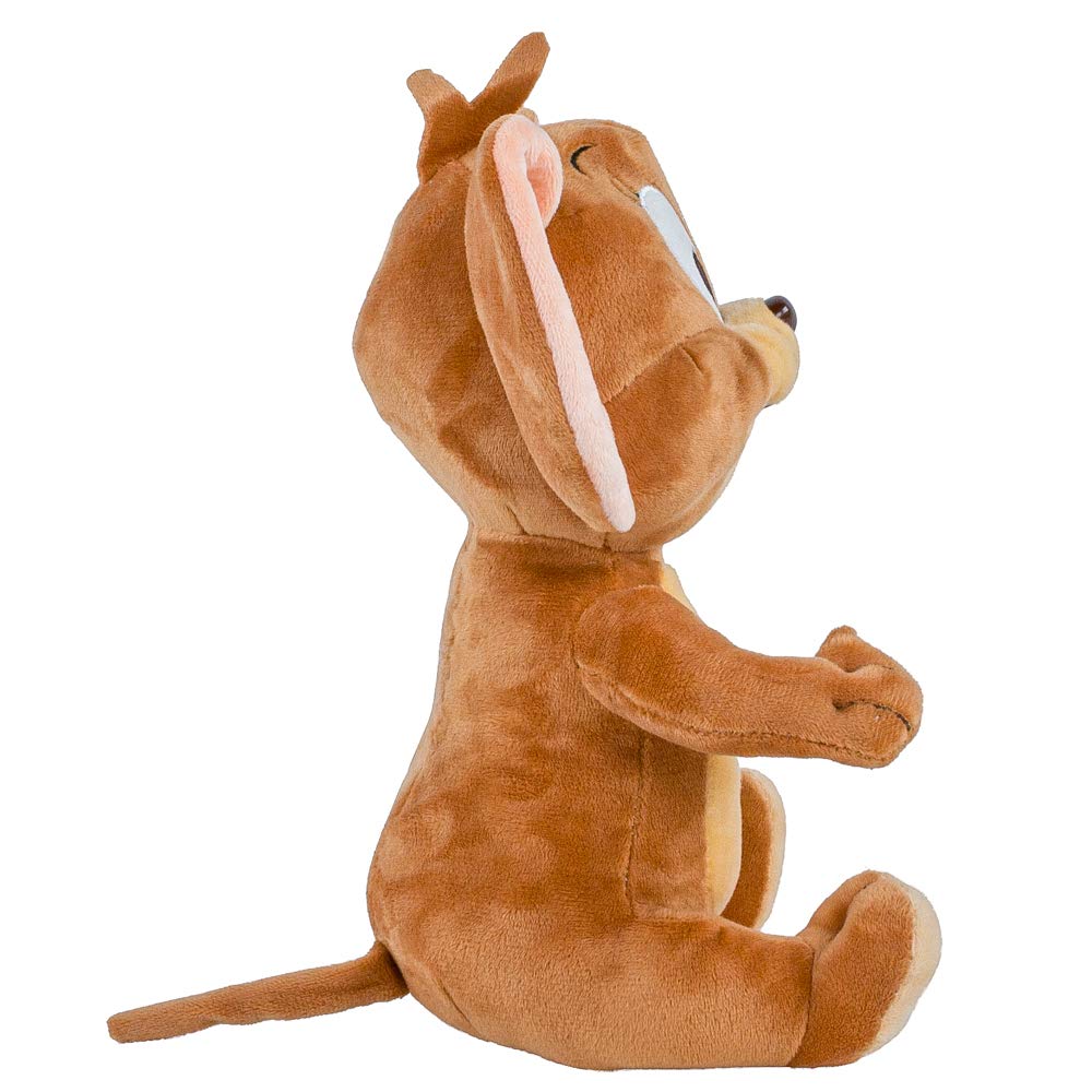Tom and Jerry Plush Toy - Brown Teddy Mouse (8 inches) for Kids, Collectors & Gift Giving | Perfect for Bedroom Decor, Birthday Presents & Cartoon Fans