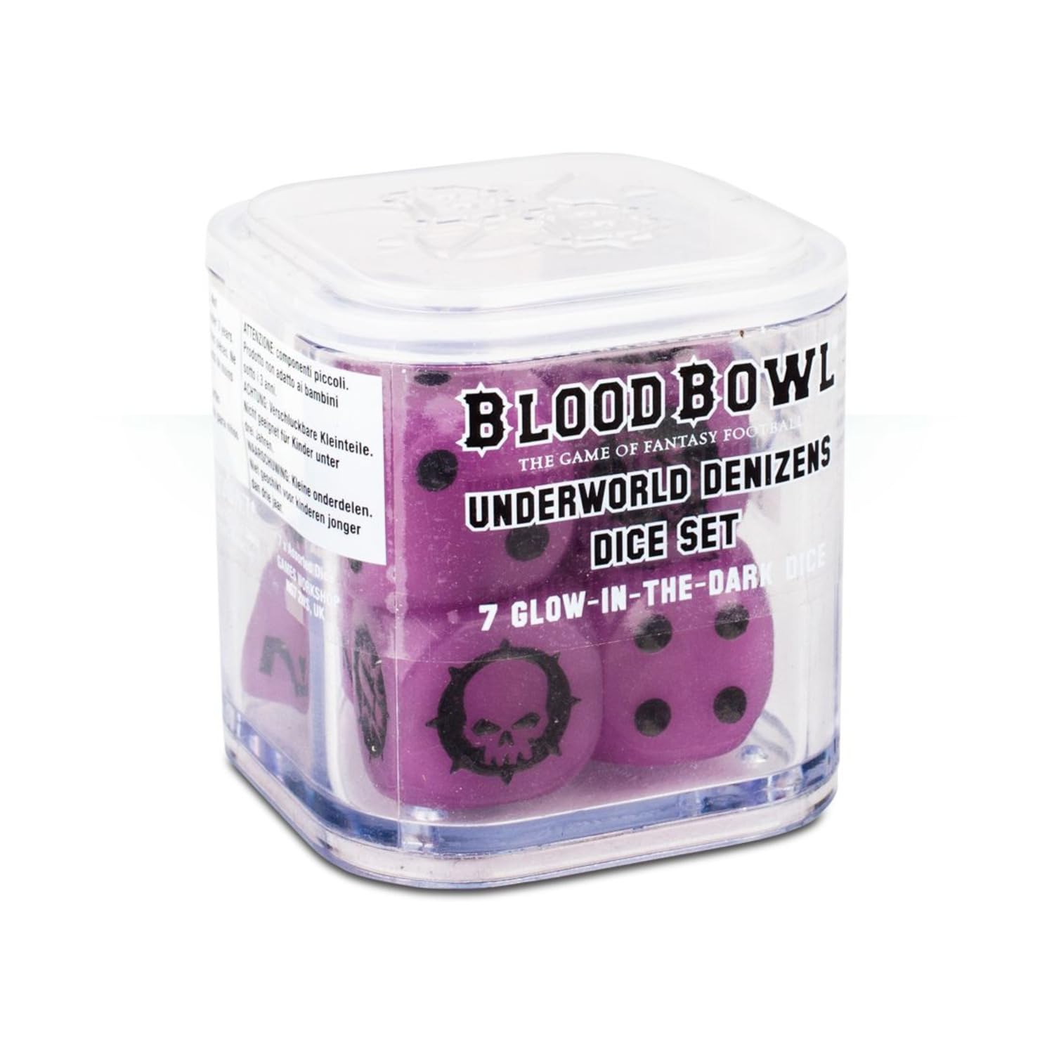 Games Workshop Blood Bowl Underworld Denizens Dice Set - Fantasy Football Board Game Accessories for Tabletop Gaming & Collectors