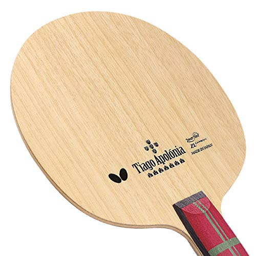 Professional Butterfly Apolonia ZLC Table Tennis Blade with ZL Carbon Technology - AN, FL, ST Handle Options - High-Performance Ping Pong Racket for Competitive Play - Made in Japan - Perfect for Tournament Training and Club Matches