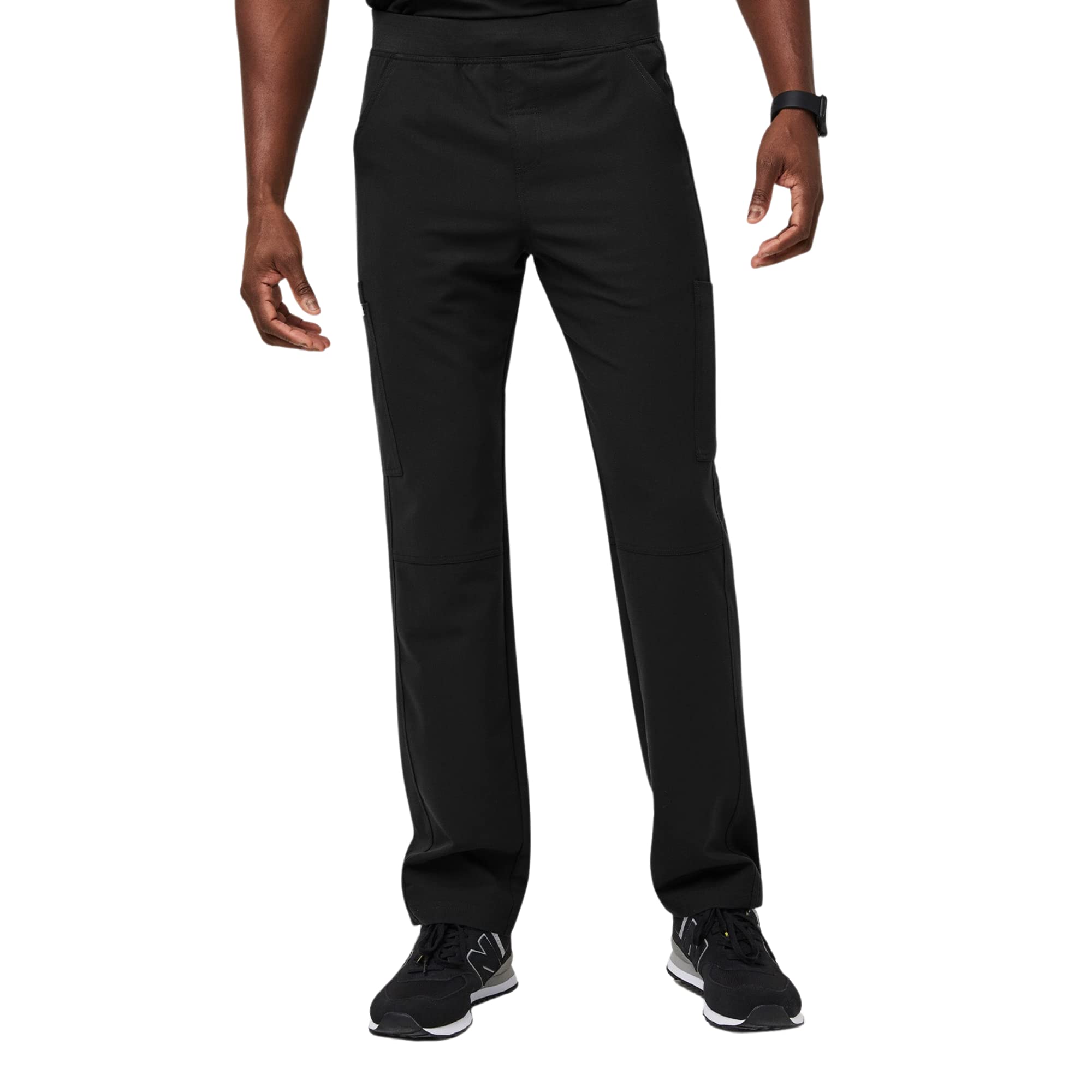 FIGS Axim Cargo Scrub Pants for Men - Classic Fit, Straight Leg, 7 Functional Pockets, 4-Way Stretch Fabric, Anti-Wrinkle Medical Scrubs | Comfortable Workwear for Doctors, Nurses & Healthcare Professionals