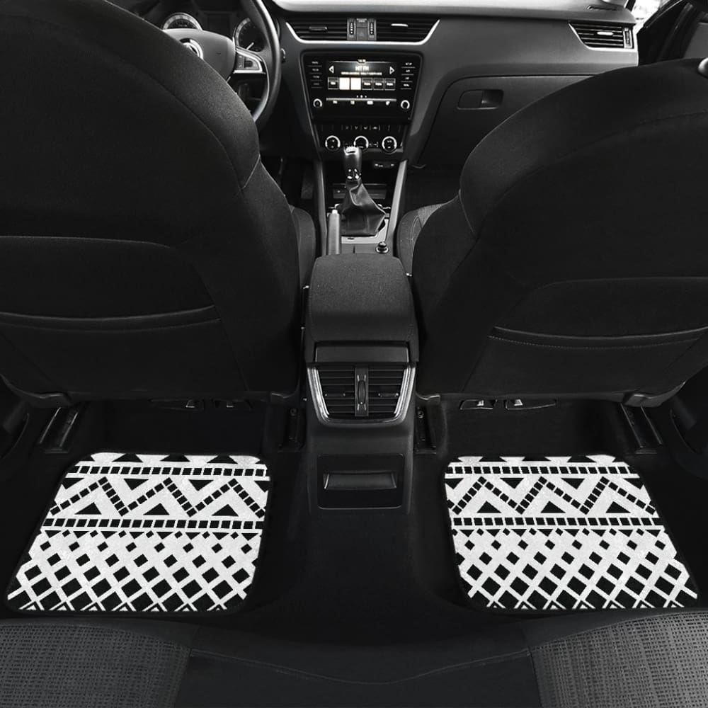 Aztec Pattern Car Mat - Non-Slip Custom Fit Floor Mats for Cars, SUVs & Trucks - Waterproof & Durable All-Weather Protection - Perfect for Road Trips & Daily Commutes