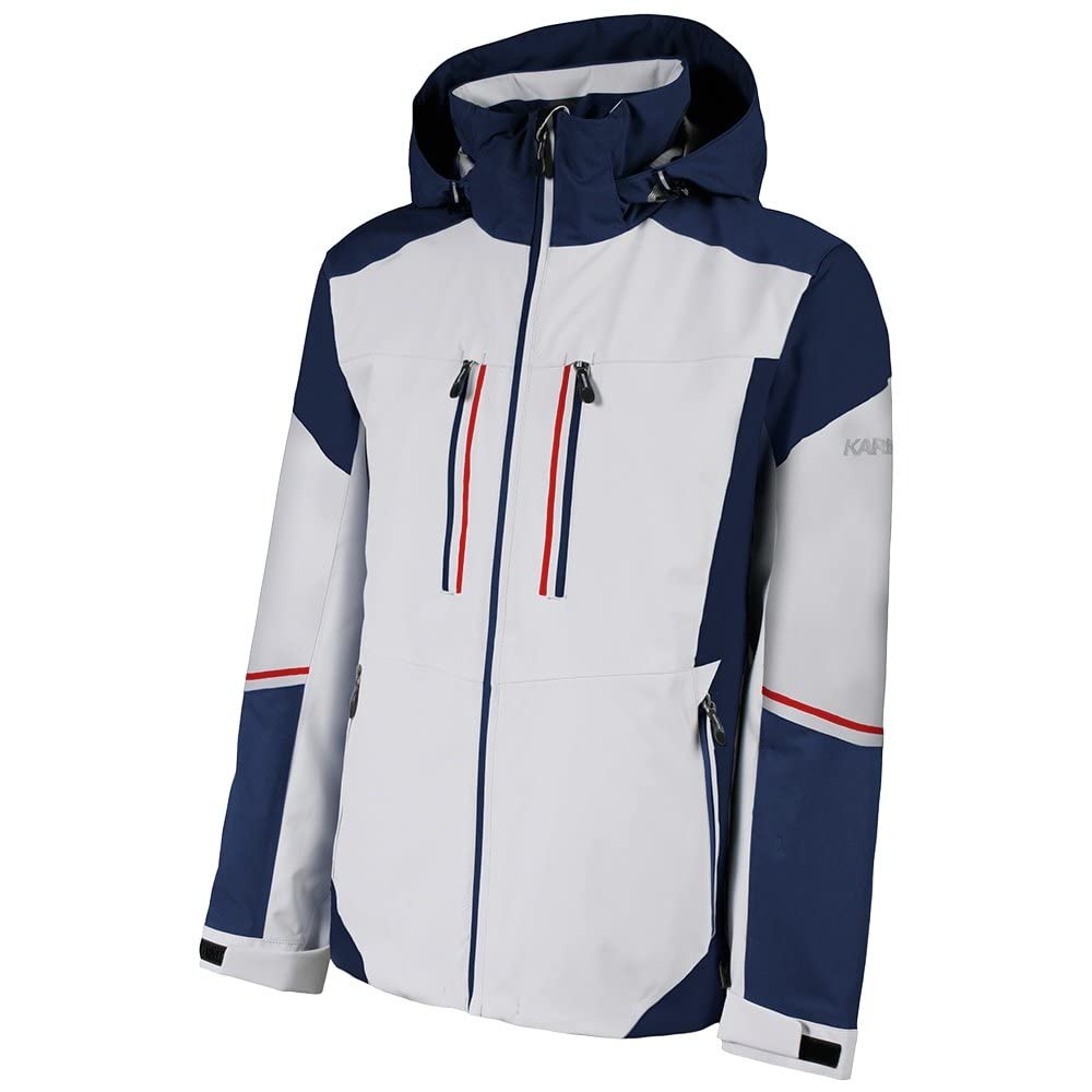 KARBON Hydrogen Insulated Men's Ski Jacket - Waterproof Winter Coat for Snowboarding & Cold Weather Outdoor Activities
