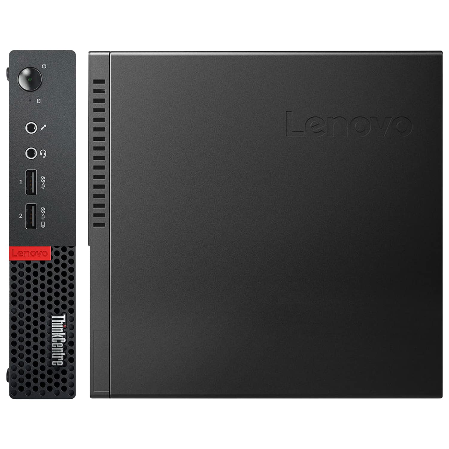 Lenovo ThinkCentre M710q Tiny Desktop PC - Intel Core i5-6500T (Up to 3.1GHz), 32GB RAM, 1TB NVMe SSD, Wi-Fi 6E, Bluetooth, Windows 10 Pro (Renewed) - Perfect for Home Office, Small Business & Remote Work