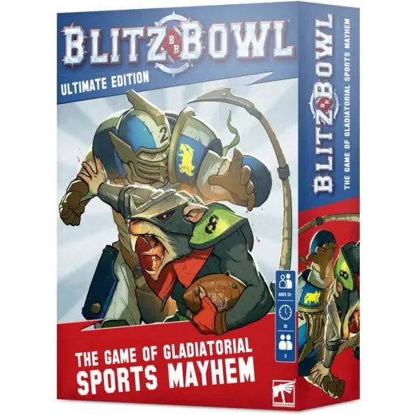 Blitz Bowl Ultimate Edition - Fast-Paced Fantasy Football Board Game for Family Game Nights & Competitive Play