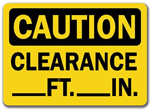 Safety & Warning Vinyl Stickers Bundle - 3 Pack (3.5