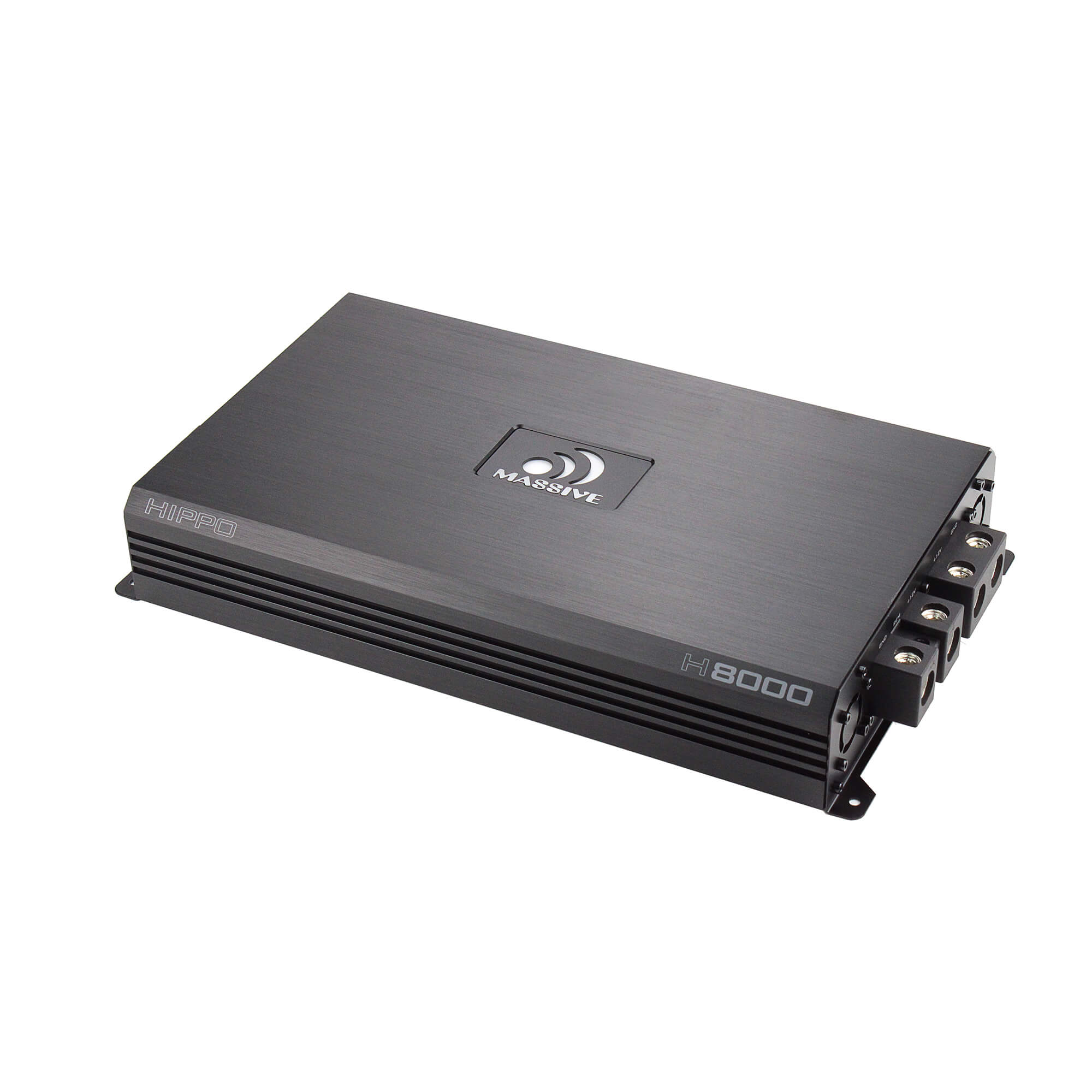 H8000 8000 Watt RMS @ 1 Ohm Mono Block Hippo Series Car Amplifier - Powerful Bass Boost for Car Audio Systems & Subwoofers