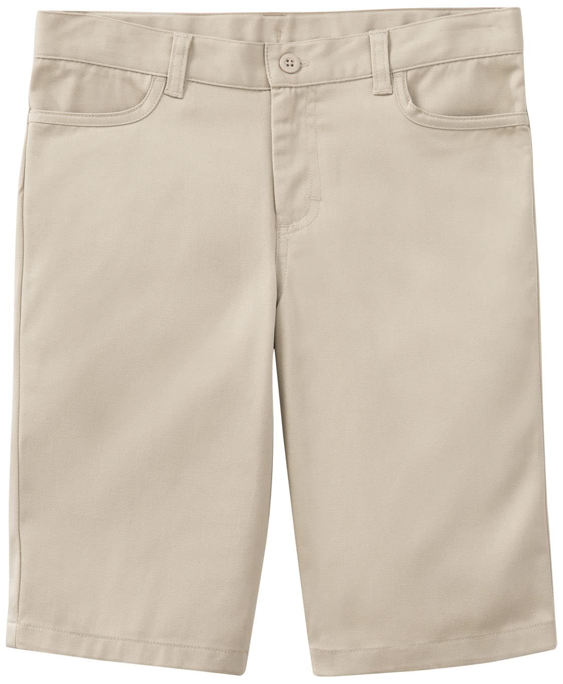 CLASSROOM Little Girls' Matchstick Narrow Leg Shorts - Slim Fit Denim Shorts for Toddlers & Kids - Perfect for School, Playdates & Summer Outfits