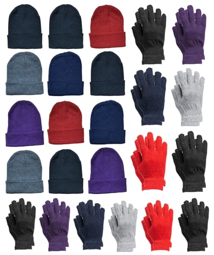 Womens Hat Glove Set