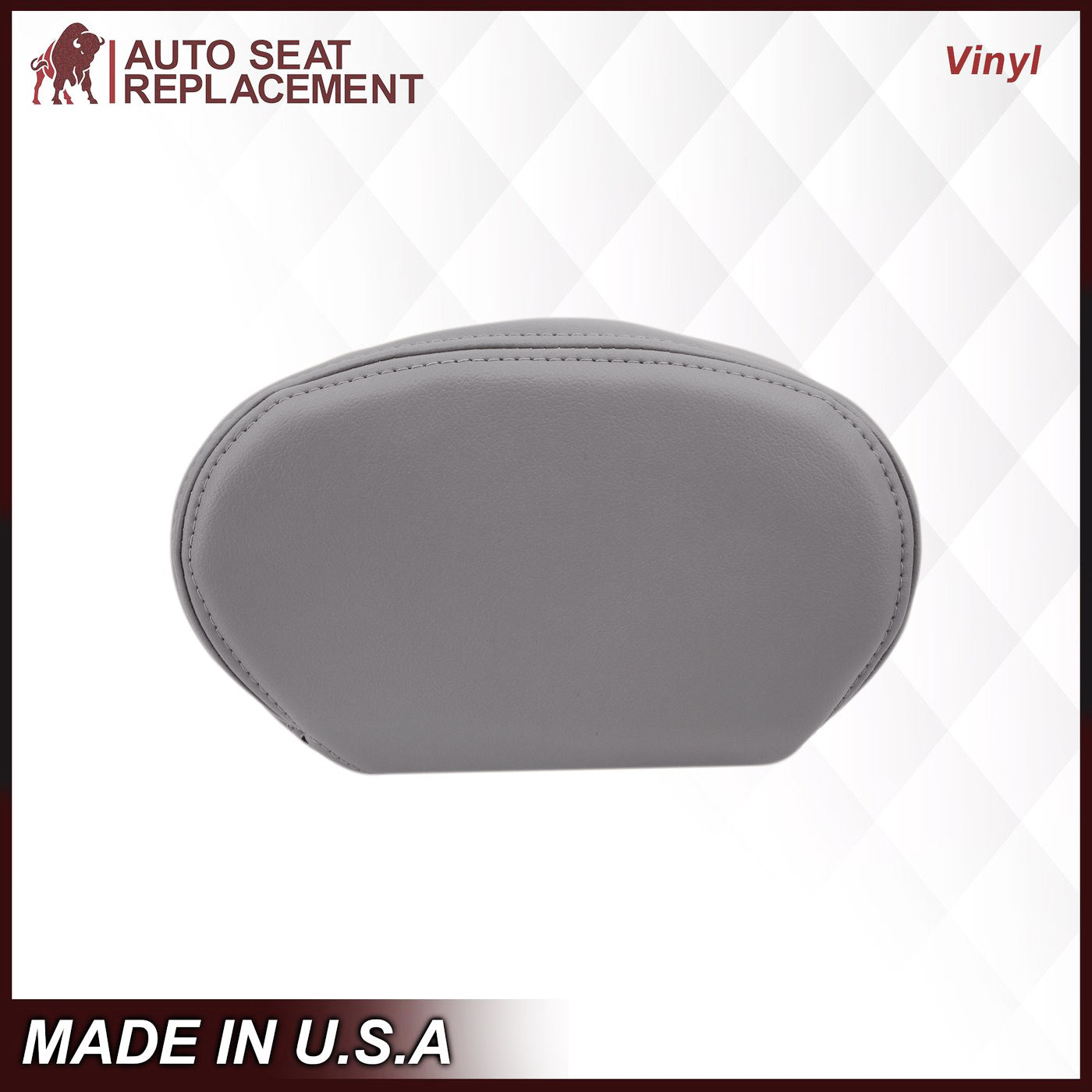 1999-2004 Ford Mustang GT Convertible Perforated Seat Covers - Medium Graphite Gray | Custom Fit Leather Replacement | Perfect for Road Trips & Car Shows