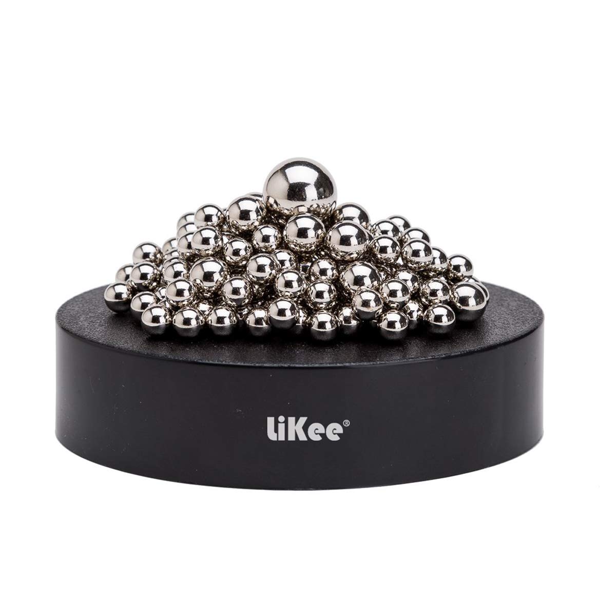 LiKee Magnetic Fidget Toys Set - Stress Relief & Anxiety Reduction Desk Accessories for Adults & Kids - Office, Home, School Use (Relaxation, Focus, ADHD)