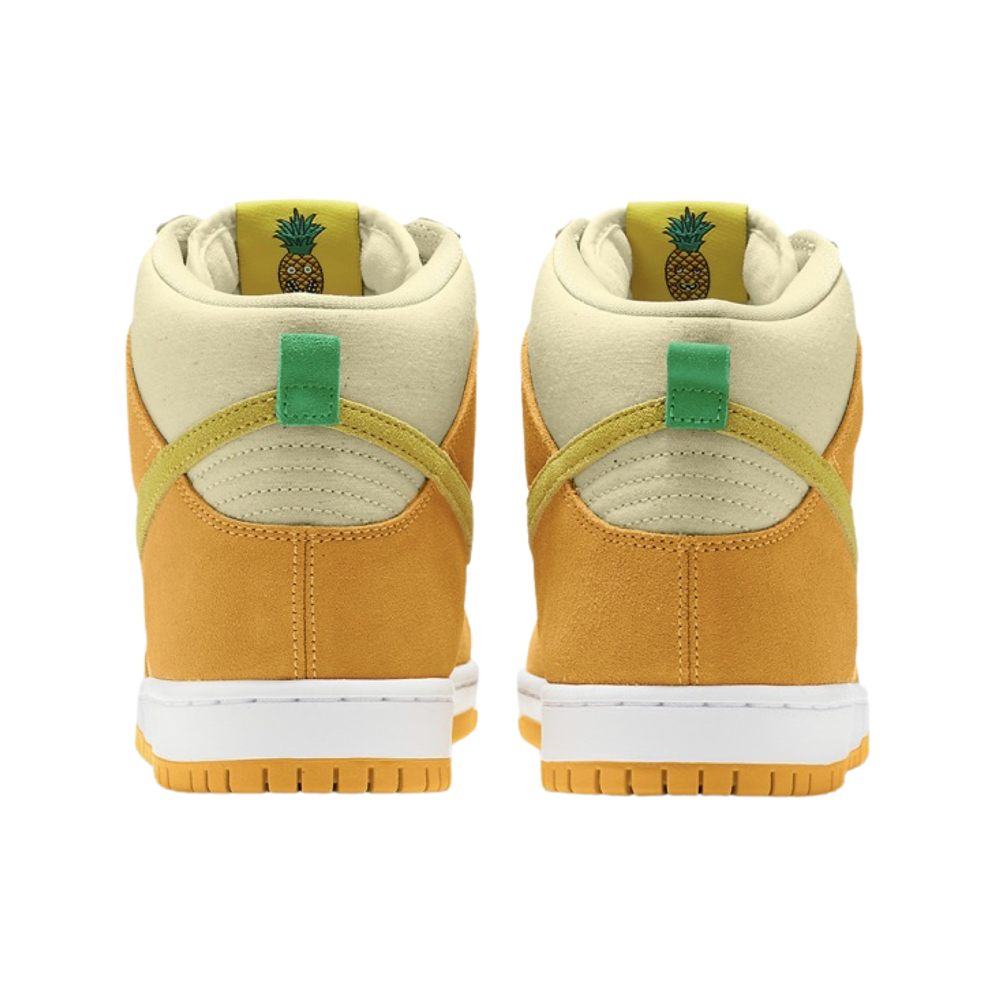Nike SB Dunk High Top Skateboarding Shoes - Pineapple Yellow Fruit Pack | Stylish Sneakers for Streetwear & Skateboarding Enthusiasts