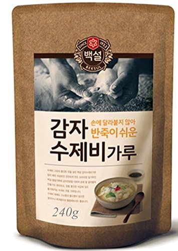 Beksul Potato Starch Flour Mix for Dough Flakes - 240g | Gluten-Free Baking Ingredient for Homemade Snacks, Party Food & Kids Lunch Box Treats | Perfect for Korean Pancakes, Dumplings & Fried Chicken Coating