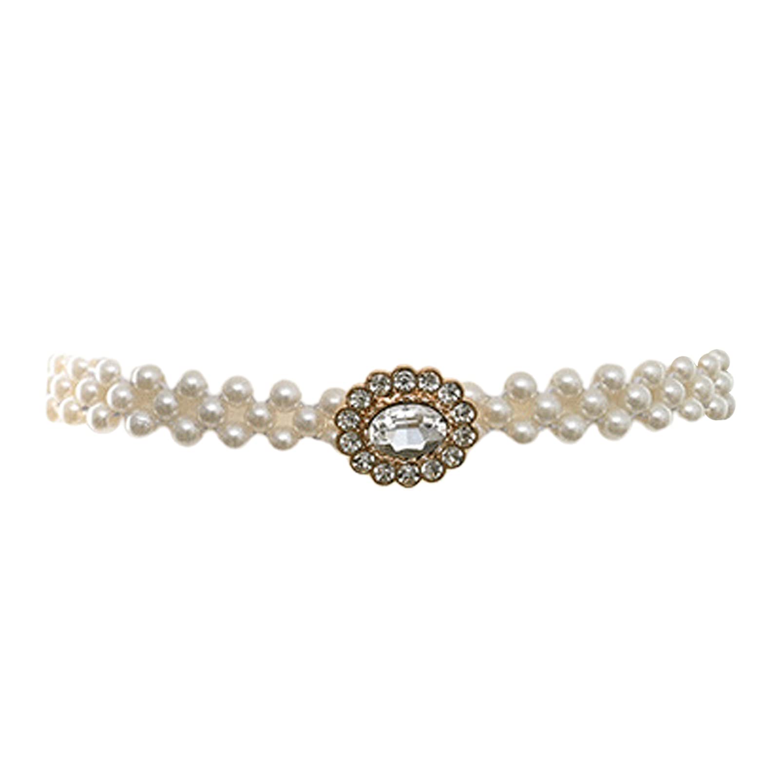 Elegant Magnetic Pearl Curtain Tiebacks - Glittery White Drapery Clips for Home Decor | Perfect for Living Room, Bedroom & Window Treatments
