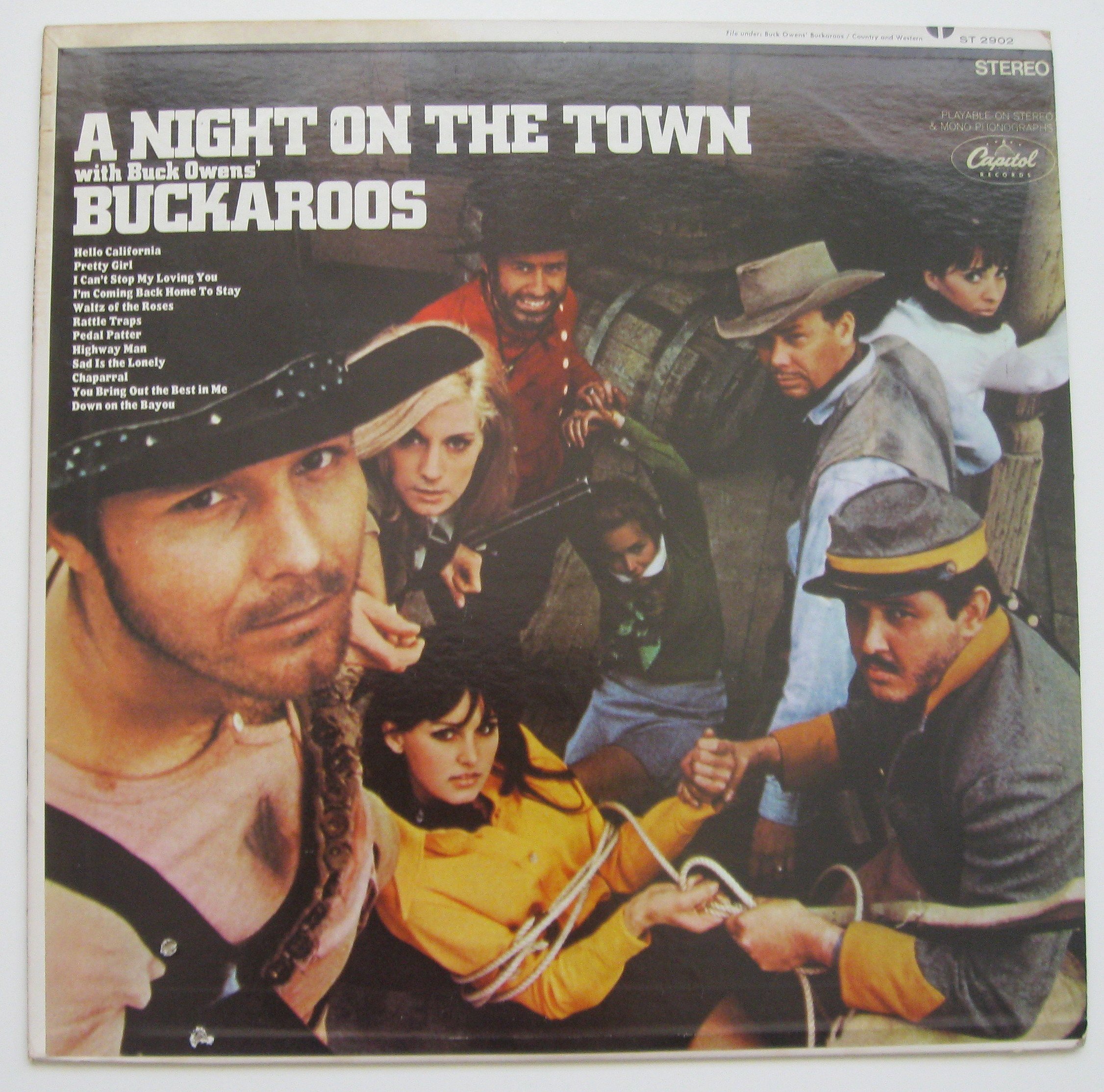 Buck Owens' Buckaroos - Classic Country Music Album for Honky Tonk Nights & Live Performances | Perfect for Bars, Dance Halls & Country Music Fans