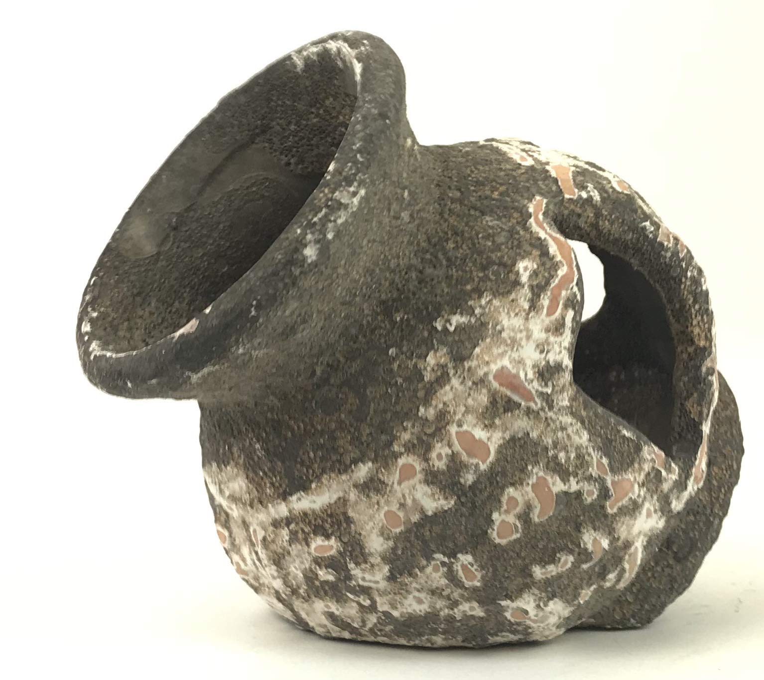 Handmade Ceramic Egyptian Jar - Medium Size for Home Decor, Kitchen Storage & Unique Gift Ideas